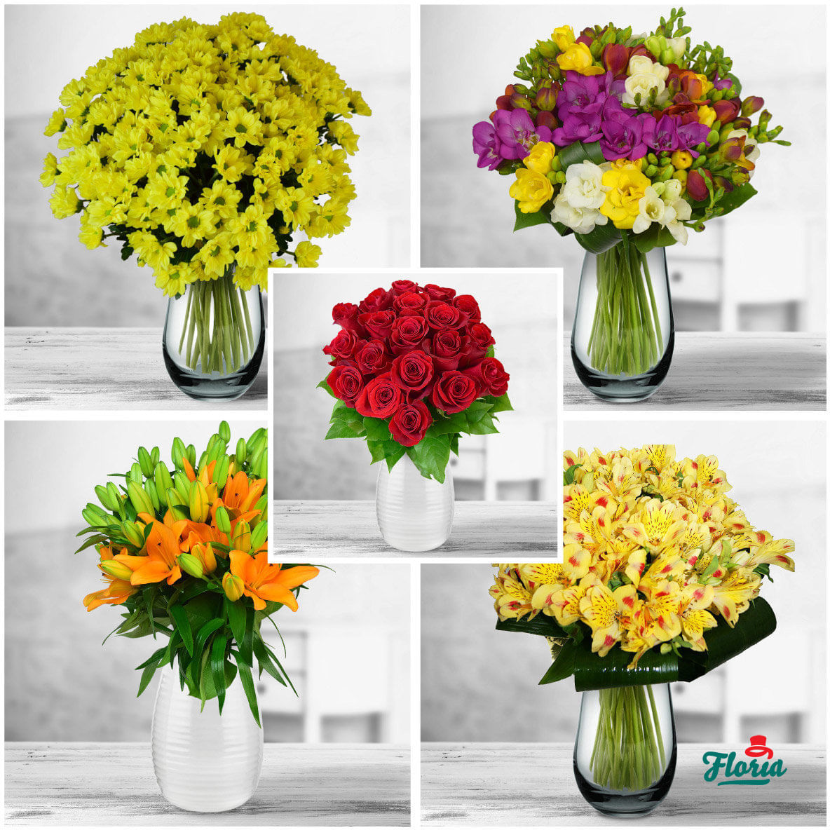 Abonament floral – Surpriza in fiecare zi floria.ro