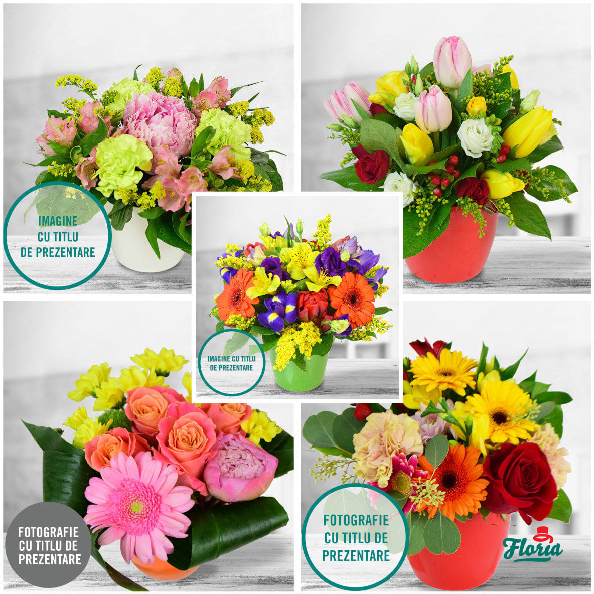 Abonament floral – In fiecare saptamana alta idee floria.ro