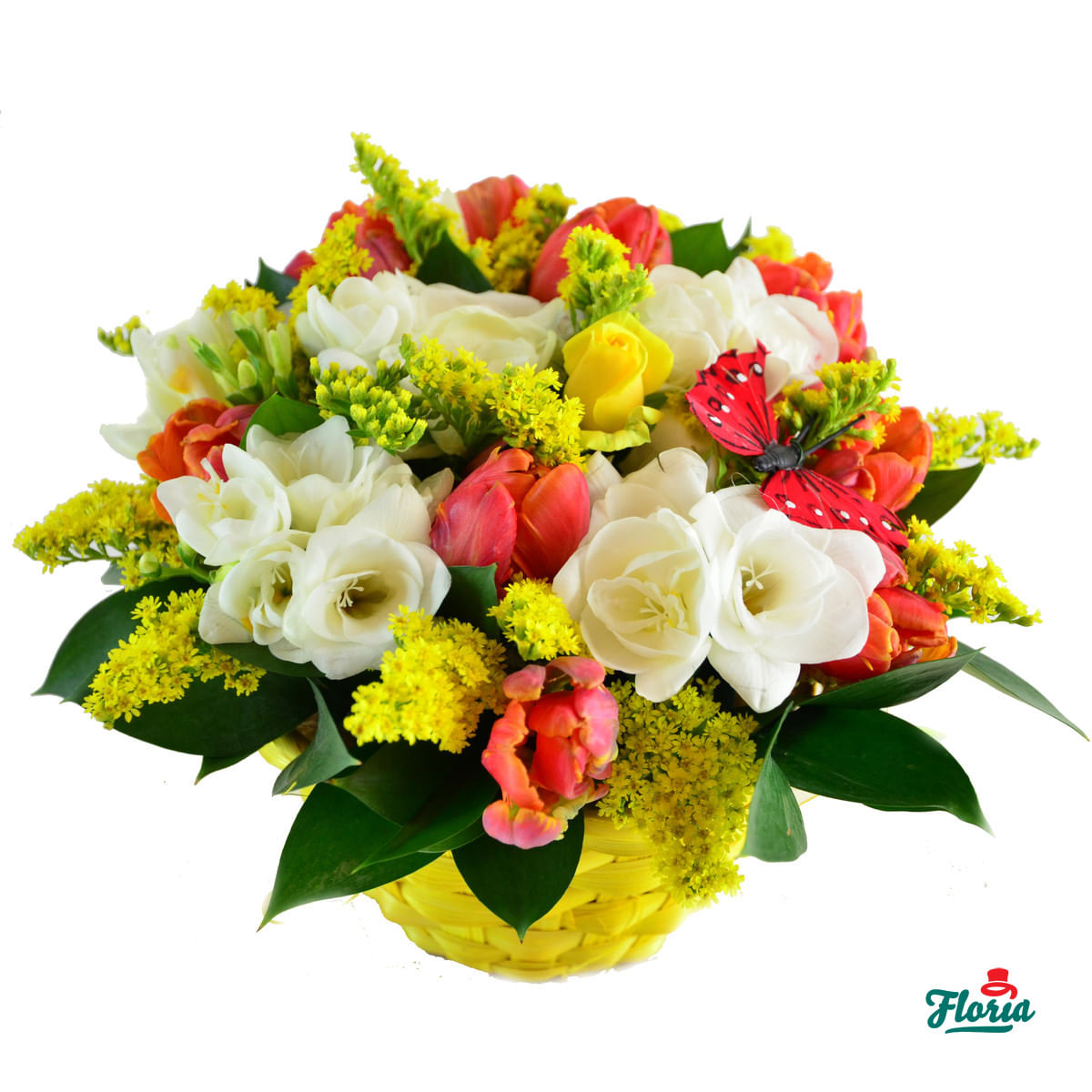 Aranjament floral – Flori cu drag – premium Aranjament