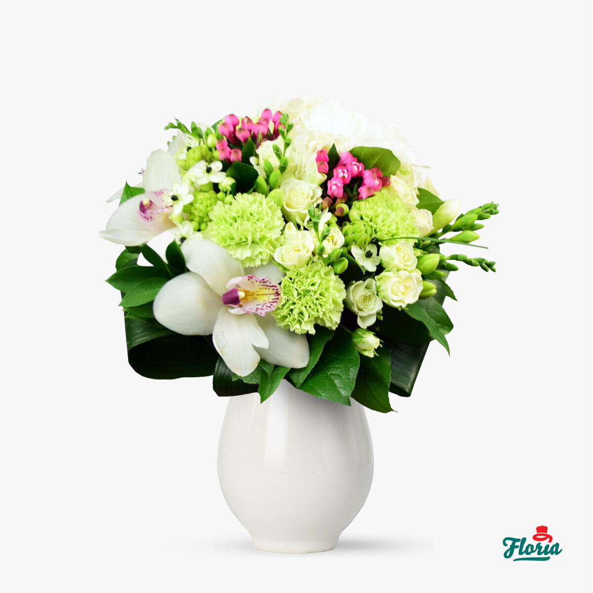 Buchet de flori - farmecul reginei maria - premium