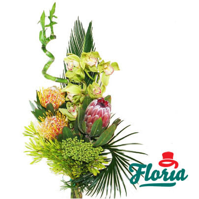 Buchet din flori exotice – Flori business Floria imagine 2022