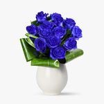 Buchet-13-trandafiri-albastri
