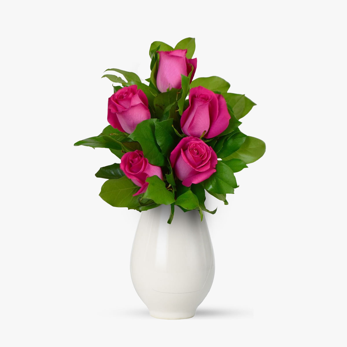 Buchet din 5 trandafiri roz – Standard Buchet imagine 2022
