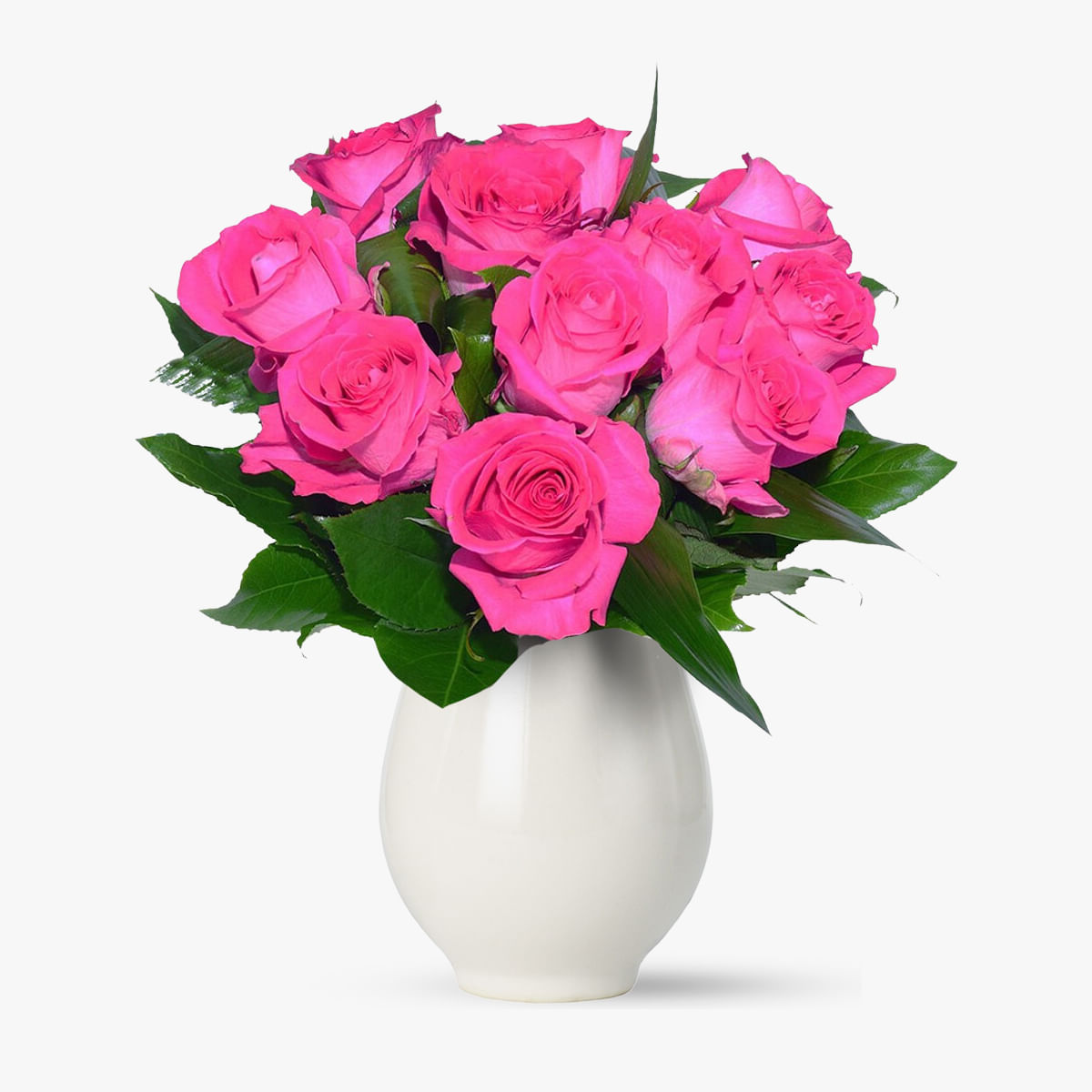 Buchet de 11 trandafiri roz – Standard