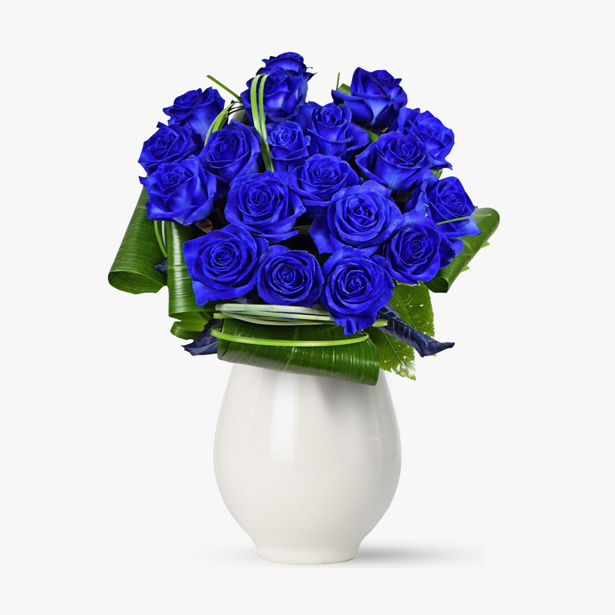 Buchet de 19 trandafiri albastri Floria