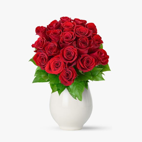 Buchet de 19 trandafiri rosii
