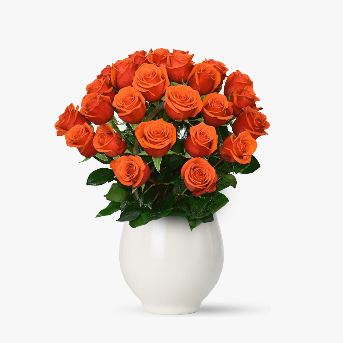 Buchet de 23 trandafiri portocalii – Standard Buchet