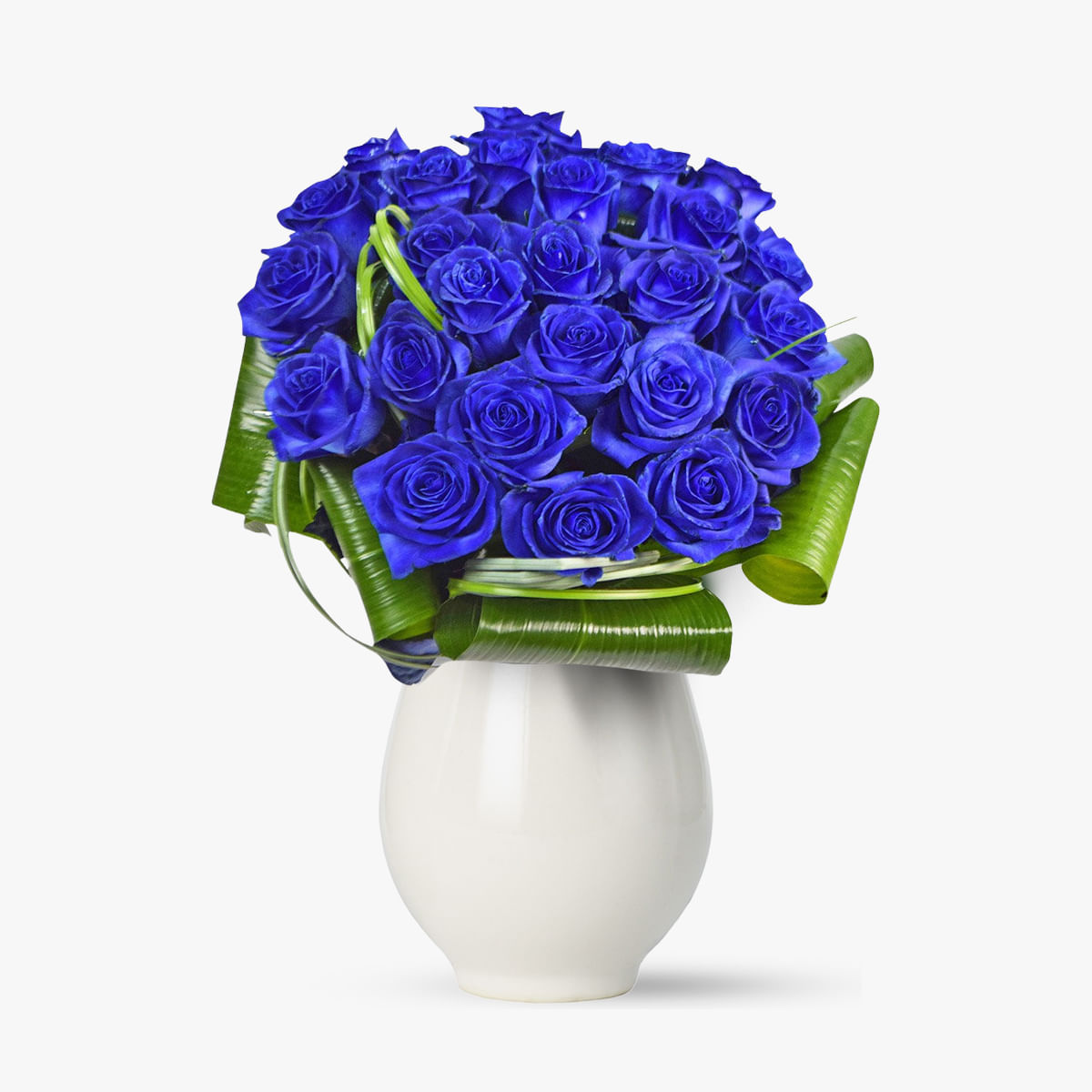 Buchet de 25 trandafiri albastri – Standard albastri