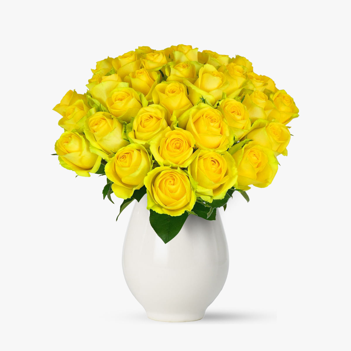 Buchet de 35 trandafiri galbeni – Standard Buchet imagine 2022