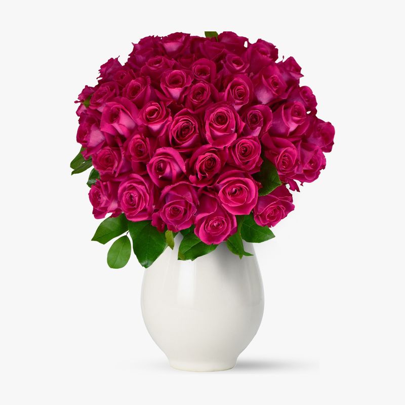 Buchet-de-55-trandafiri-roz