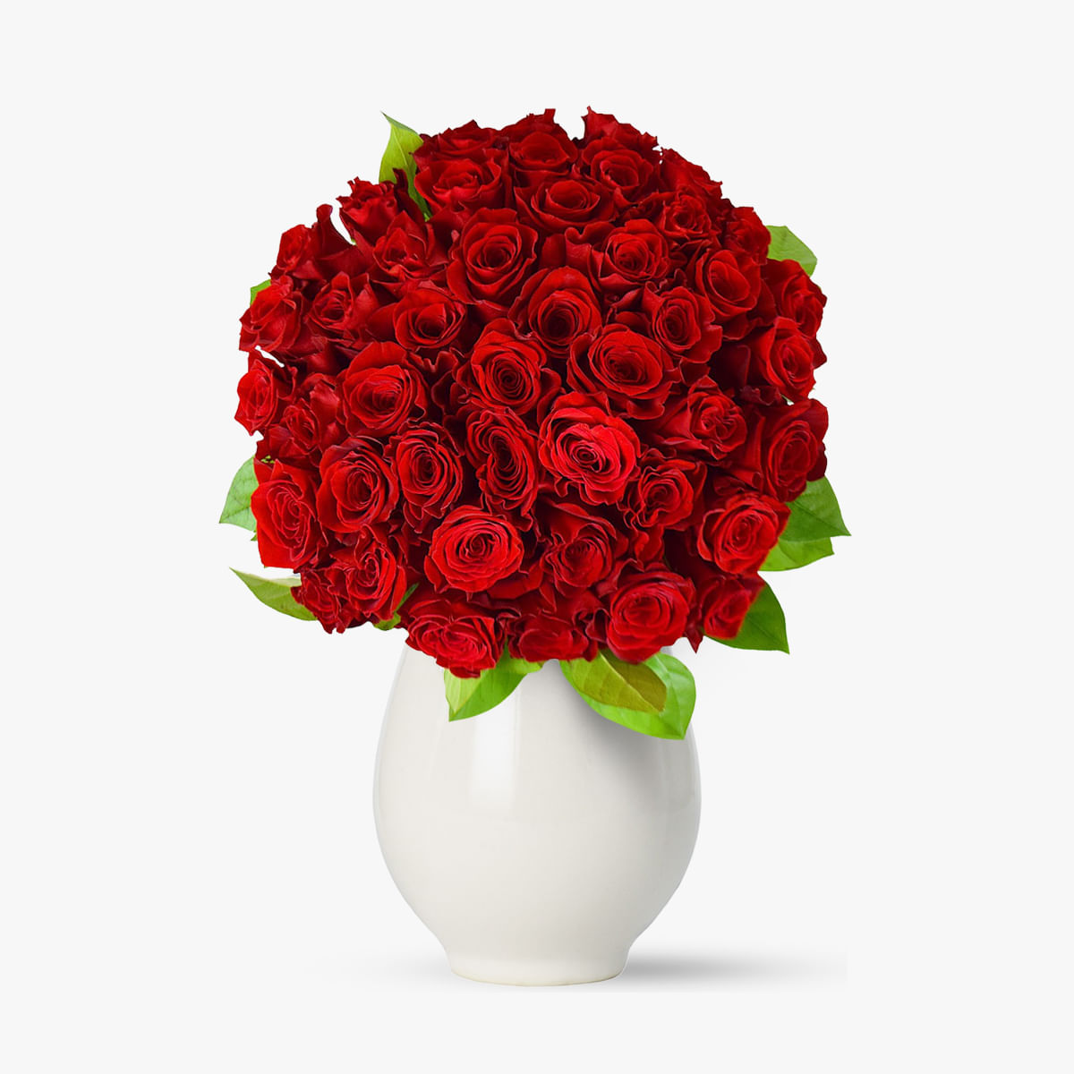 Buchet de 55 trandafiri rosii – Standard