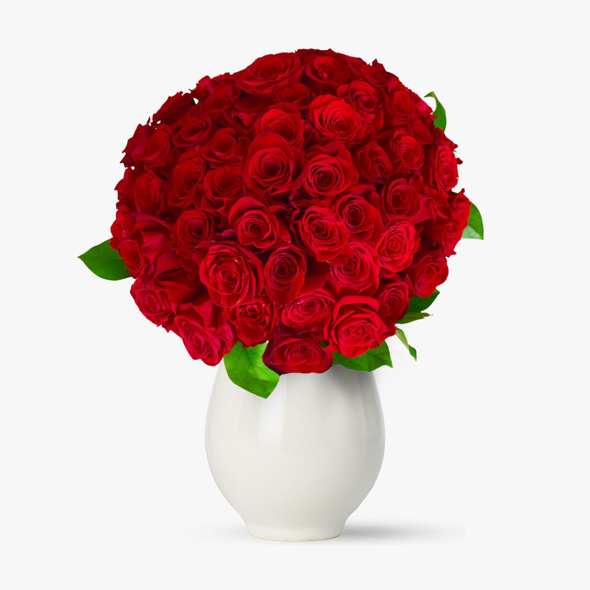 Buchet de 75 trandafiri rosii – Standard
