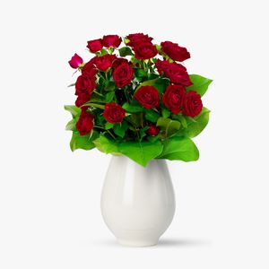 Bouquet of 5 red mini roses