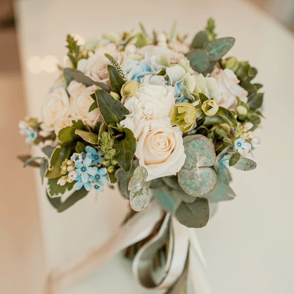 Buchet de mireasa Blue Touch