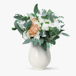Bouquet of Eucalyptus and Lisianthus