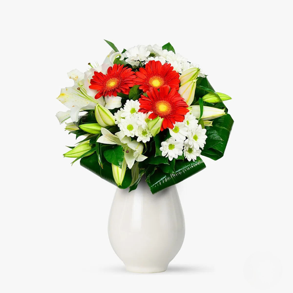 Buchet de 35 crizanteme multicolore – Standard Buchet