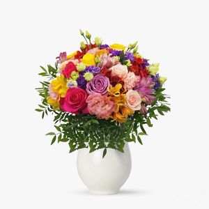 Buchet aniversar colorat