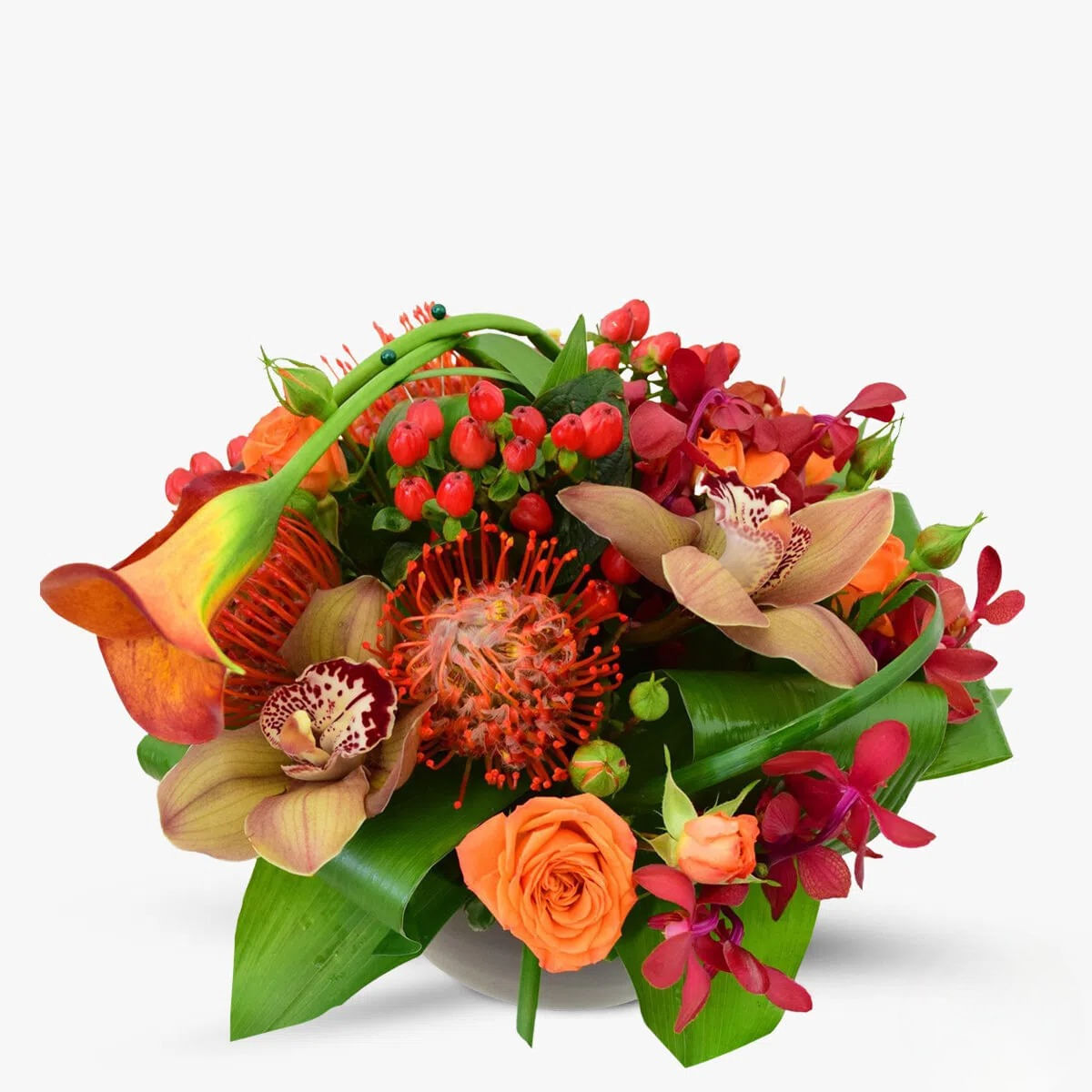 Aranjament floral pentru sef – premium Aranjament imagine 2022