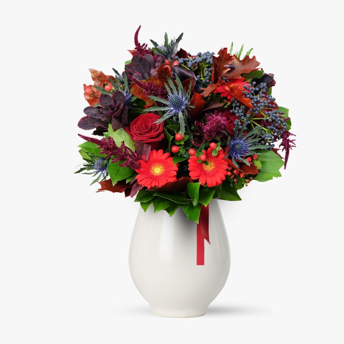 Buchet de toamna cu amaranthus – Premium