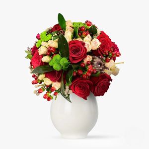 Bouquet of flowers - The warmth of Christmas