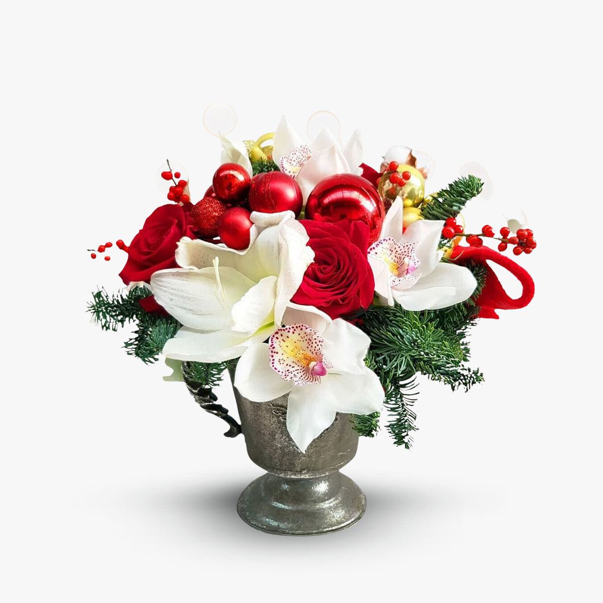 Aranjament floral – Craciun fericit! – Standard Aranjament
