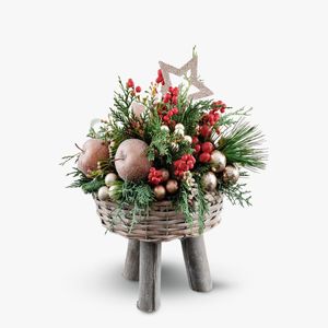 Playful Christmas arrangement