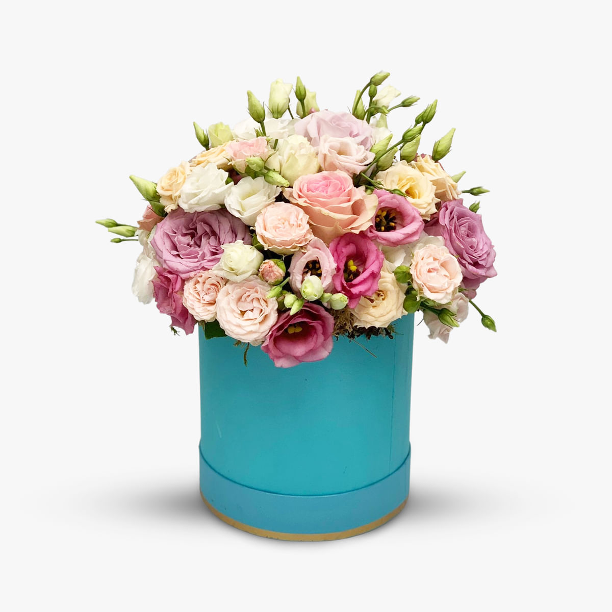 Cutie cu flori pastel – Premium Cutie