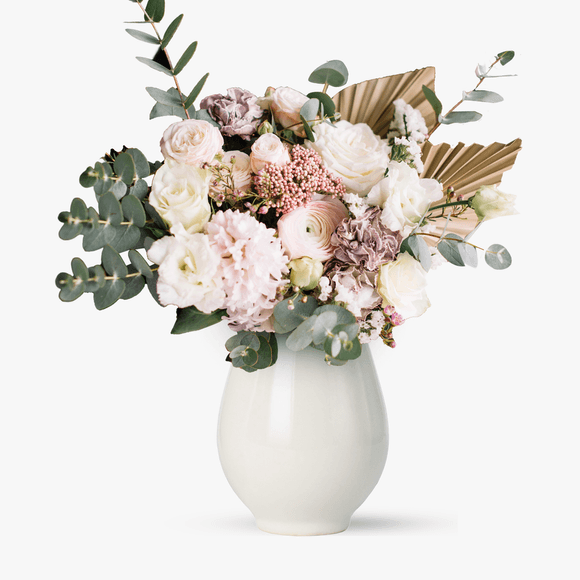 Bouquet with hyacinths and ranunculus