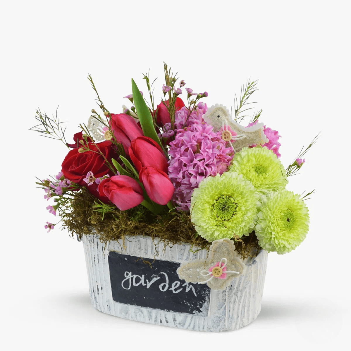 Aranjament floral – Gradinita cu flori – Premium Aranjament