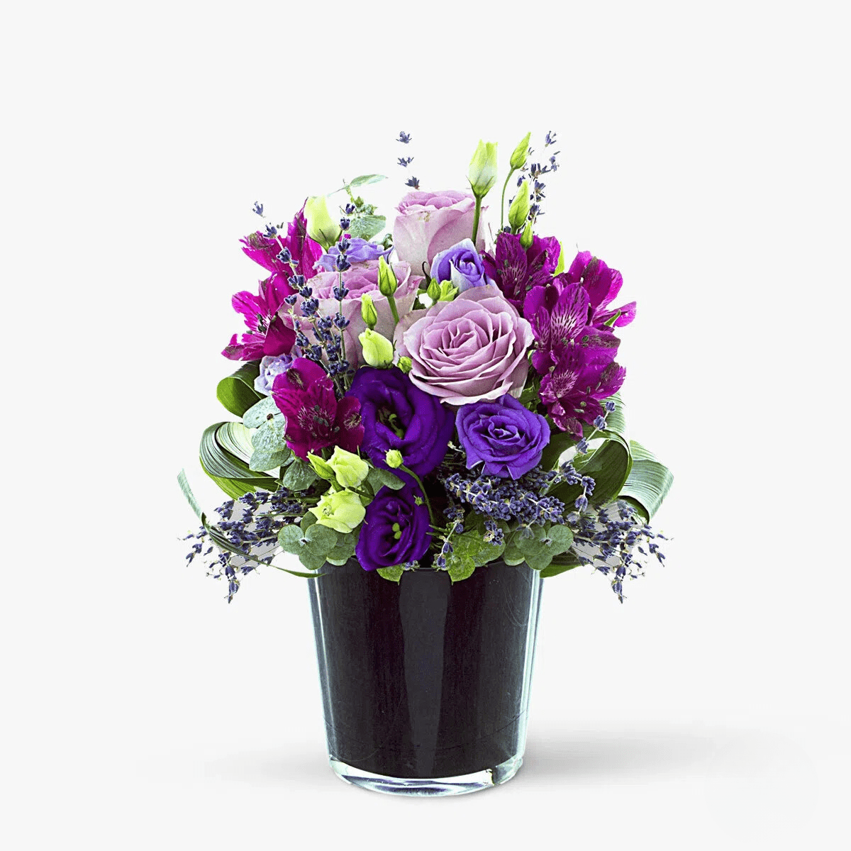 Aranjament floral cu levantica – premium Aranjament imagine 2022