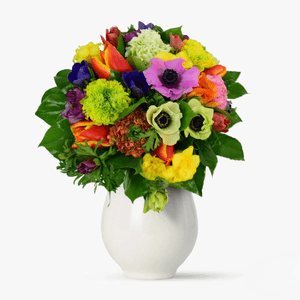 Bouquet with anemones - Thoughts with love