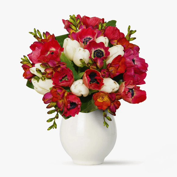 Buchet cu anemone - Dimineata cu iubire