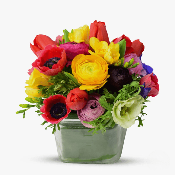 Spring floral arrangement