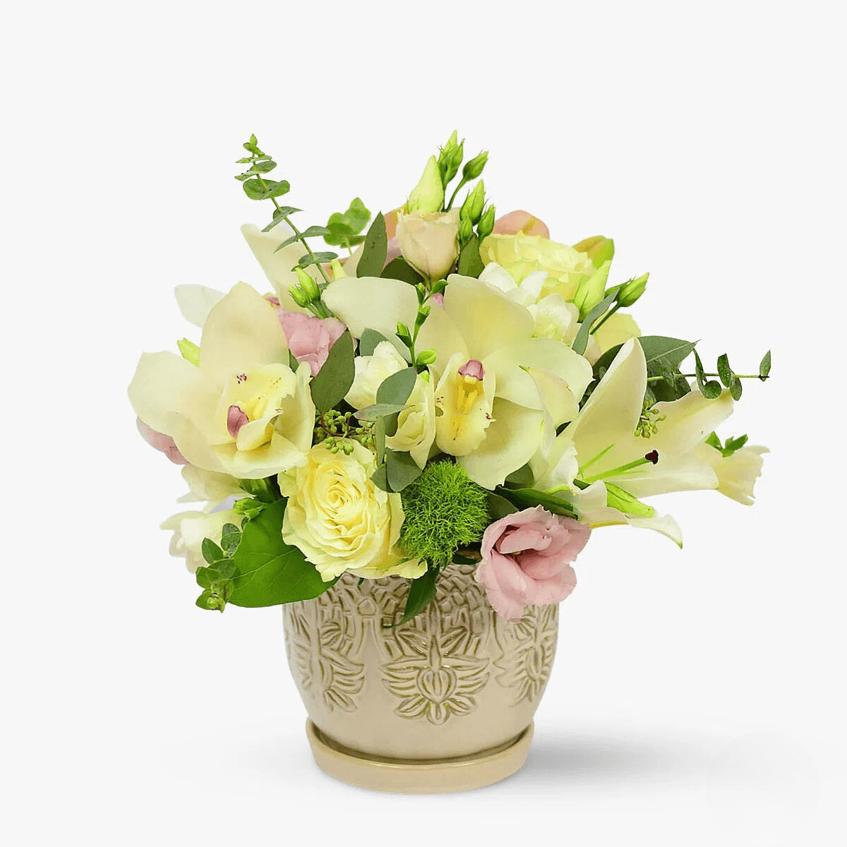 Aranjament floral – Dragoste pretioasa – premium Aranjament