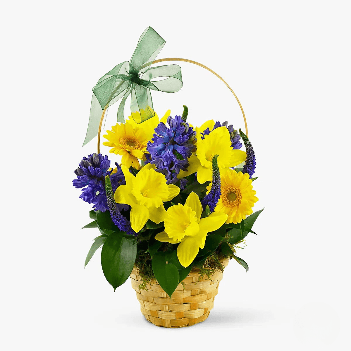 Cos cu flori – Aranjament floral parfumat – premium Aranjament
