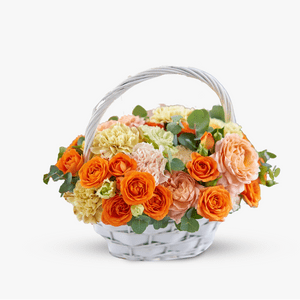 Flower basket - Autumn colors