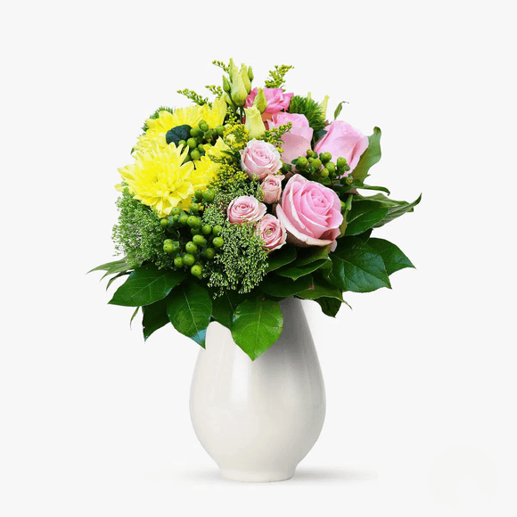 Buchet roz galben