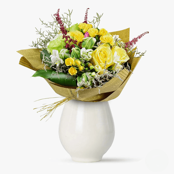 Buchet cu trandafiri - Noaptea de Sanziene