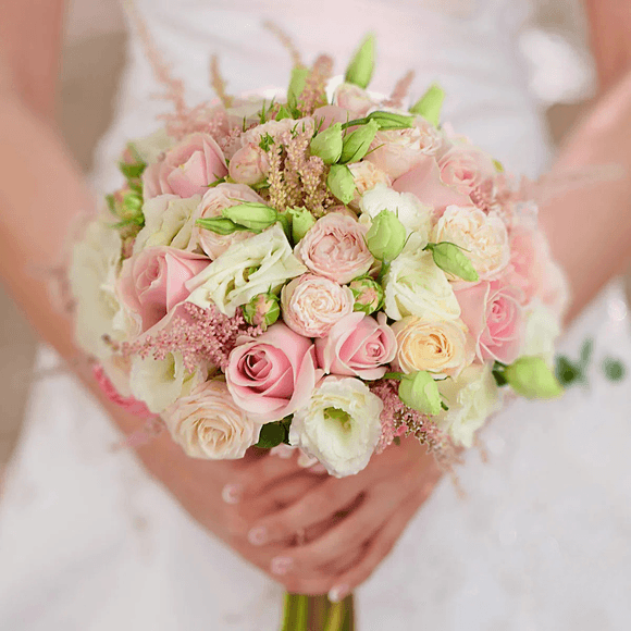 Bridal bouquet - Pink story