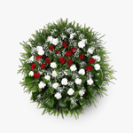 Coroana-funerara-circulara-cu-garoafe
