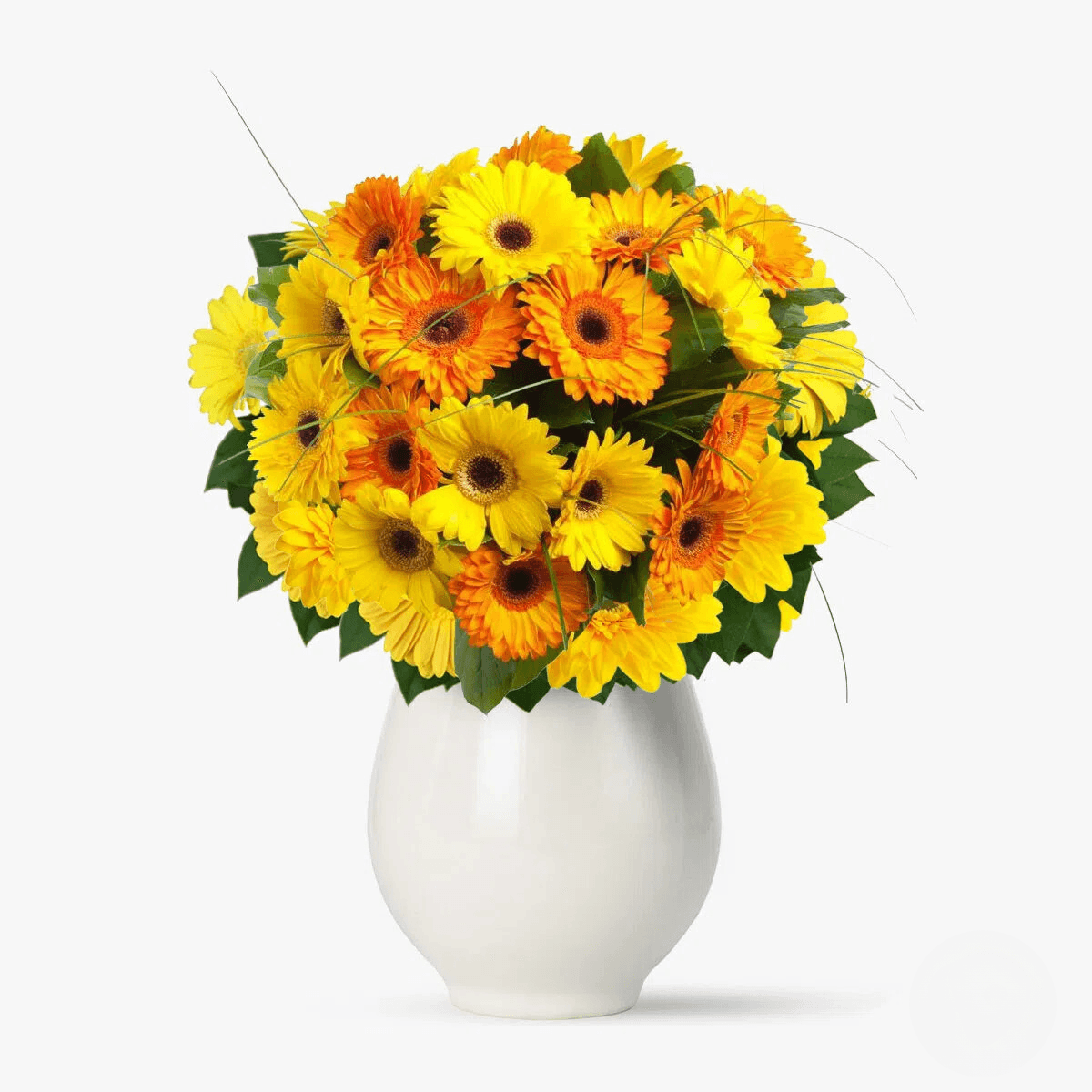 Buchet de 101 gerbera galbene - standard