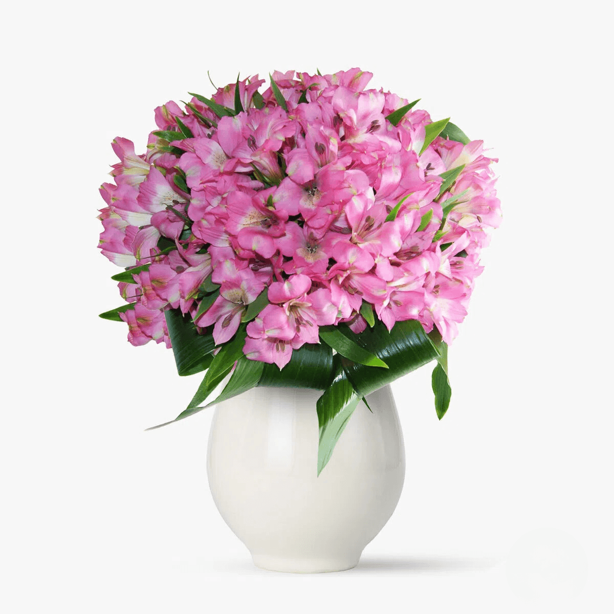 Buchet de 25 alstroemeria roz