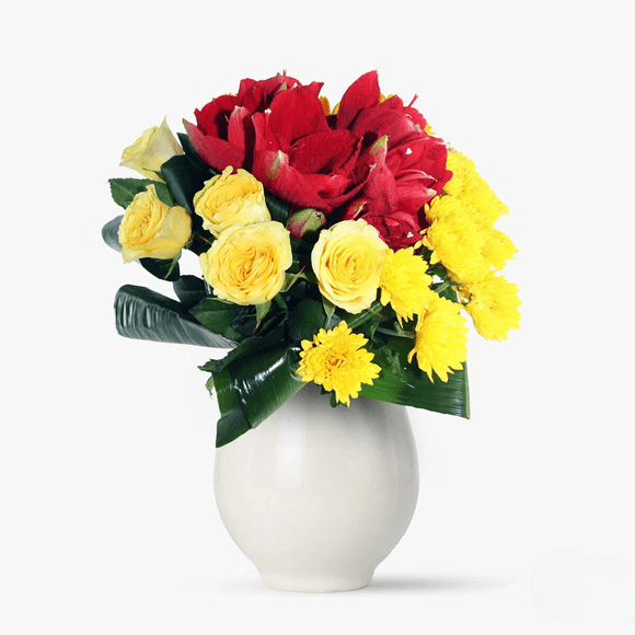 Buchet cu amarilis - Festival de toamna