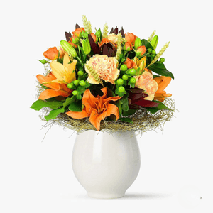 Autumn nest bouquet