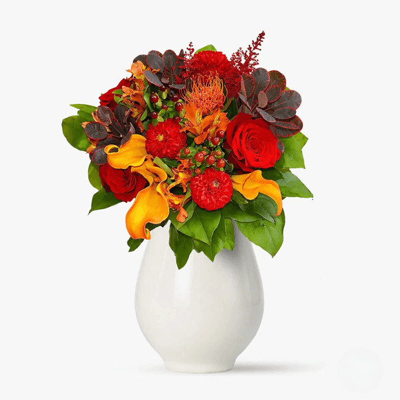 Exotic autumn bouquet