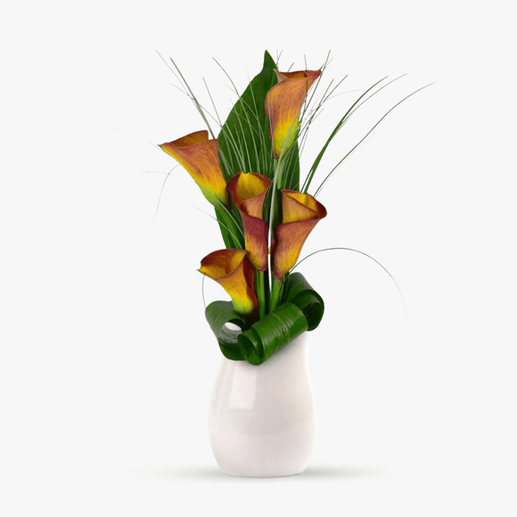 Buchet de 5 cale portocalii