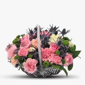 Flower basket - Winter garland