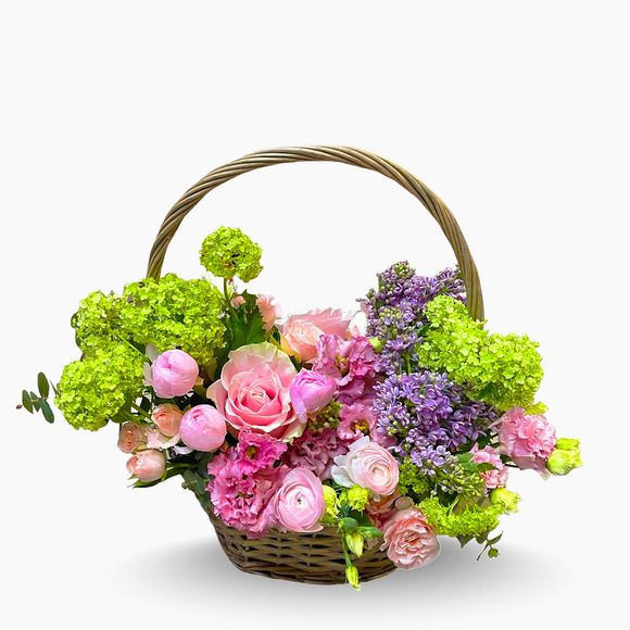 Flower basket - Birthday basket