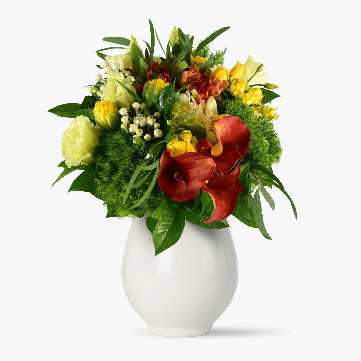 Buchet de flori Buchet cu minirosa, alstroemeria pentru familie