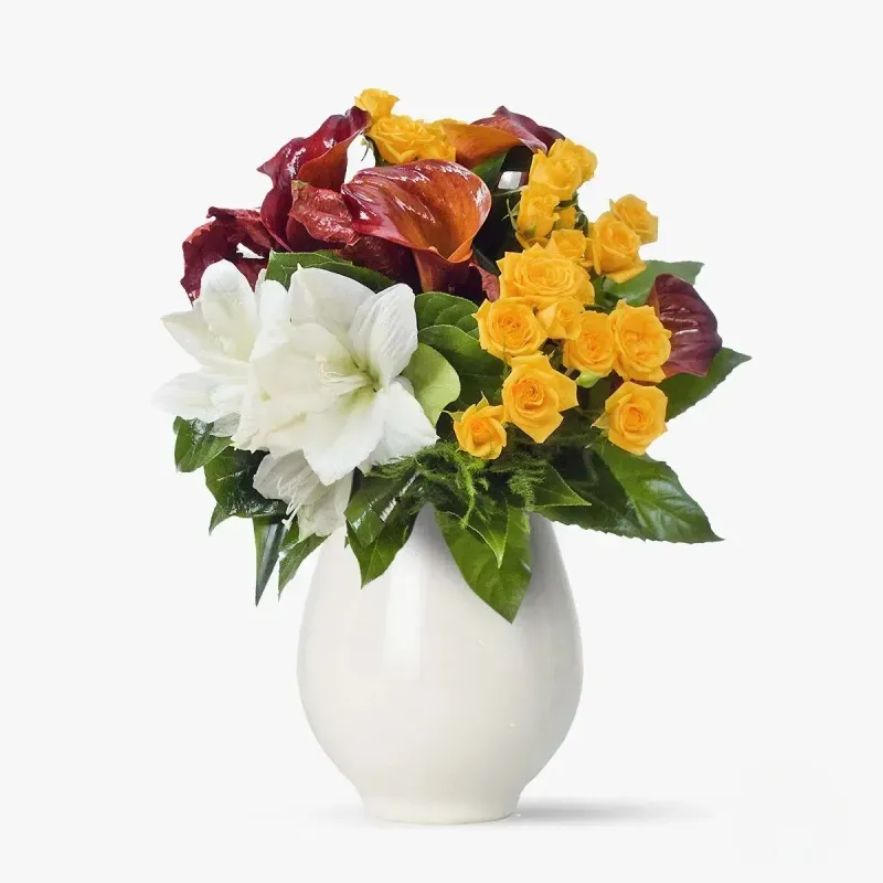 buchet-cu-amarylis